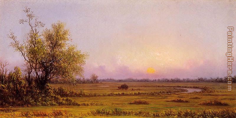 Sunset Marsh also known as Sinking Sun